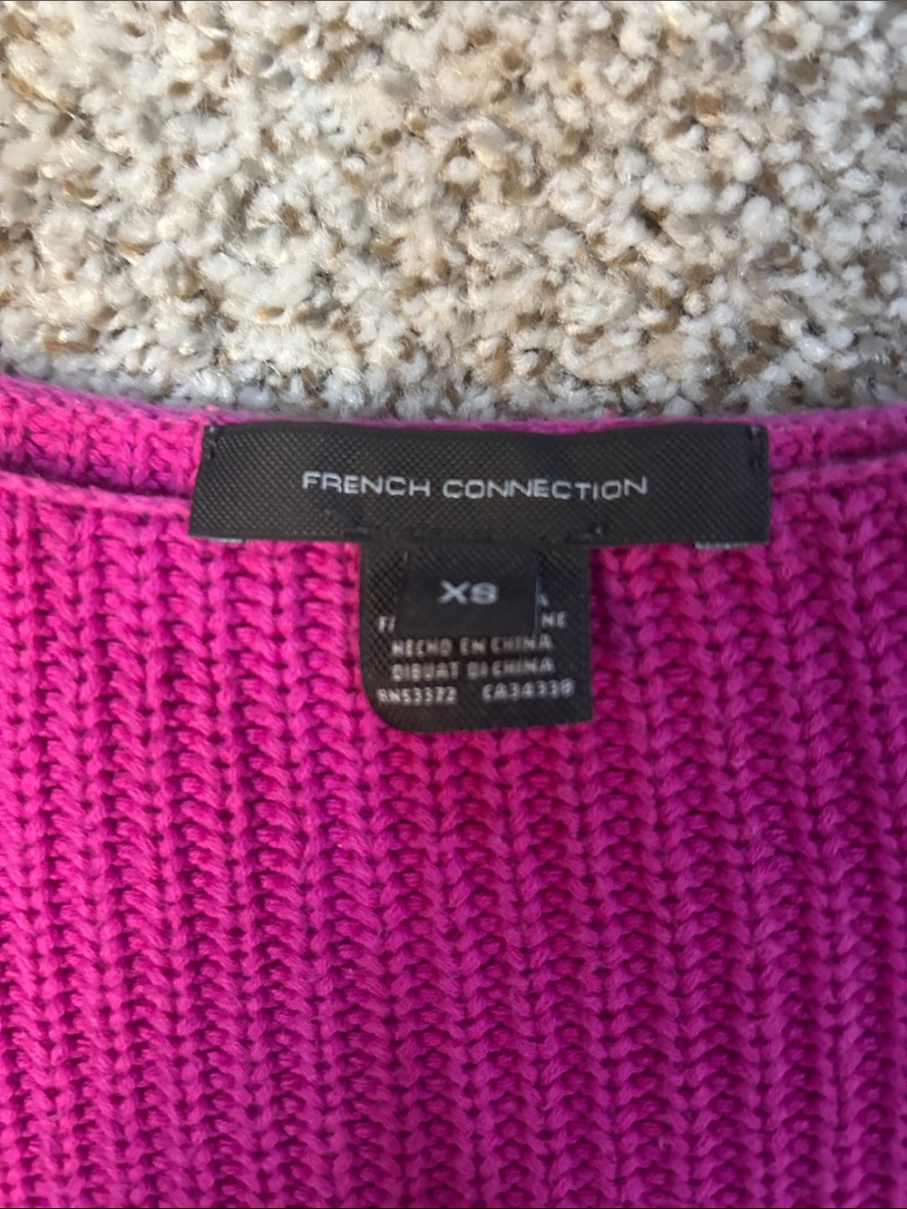 French Connection Ribbed Crewneck Sweater - Picture 2 of 4